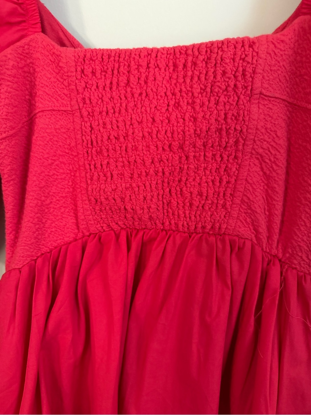NWT Anthropologie Maeve Red Puff
Sleeve BabyDoll Dress Size XS - Picture 6 of 10